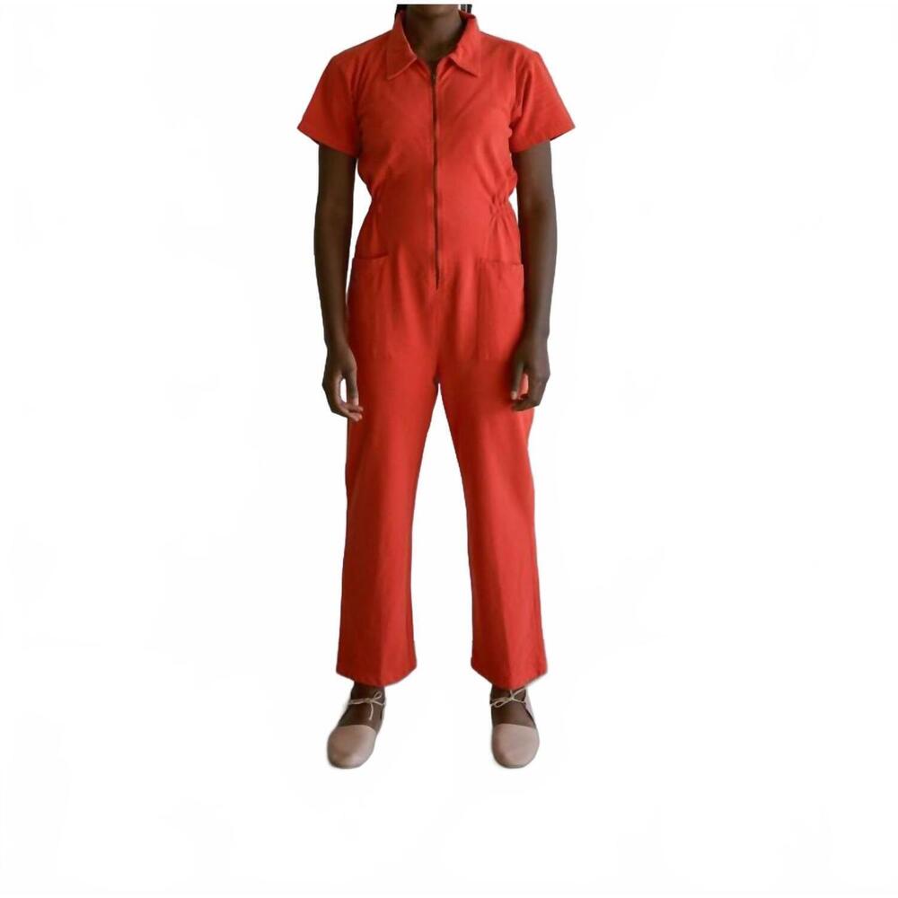 NOBLE utility suit in paprika